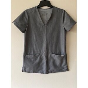 FIGS Ladies Casma Scrub Top Gray XXS